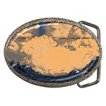 Waves Aesthetic Ocean Retro Sea Vintage Belt Buckles Front