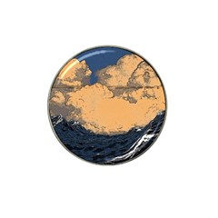 Waves Aesthetic Ocean Retro Sea Vintage Hat Clip Ball Marker (10 Pack)