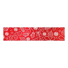 Christmas Pattern Red Velvet Scrunchie by uniart180623