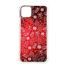 Christmas Pattern Red Iphone 11 Pro Max 6 5 Inch Tpu Uv Print Case by uniart180623