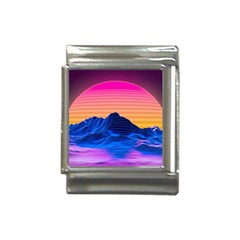 Sun Ultra Artistic 3d Illustration Sunset Italian Charm (13mm) by uniart180623