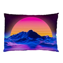 Sun Ultra Artistic 3d Illustration Sunset Pillow Case by uniart180623