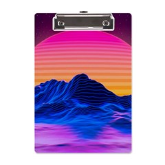 Sun Ultra Artistic 3d Illustration Sunset A5 Acrylic Clipboard by uniart180623