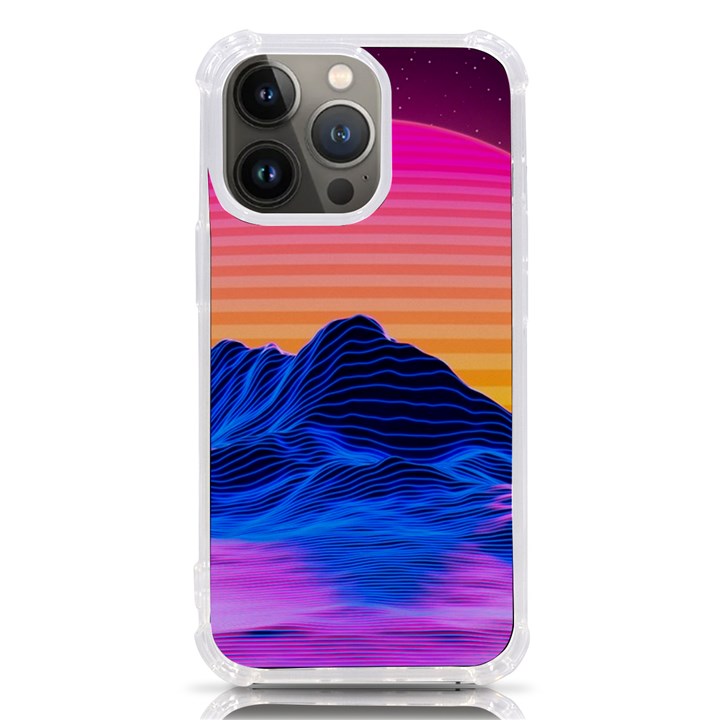 Sun Ultra Artistic 3d Illustration Sunset iPhone 13 Pro TPU UV Print Case