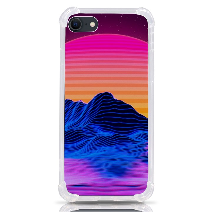 Sun Ultra Artistic 3d Illustration Sunset iPhone SE