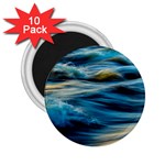 Waves Abstract 2.25  Magnets (10 pack)  Front