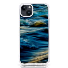 Waves Abstract Iphone 14 Plus Tpu Uv Print Case by uniart180623