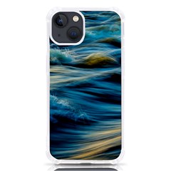 Waves Abstract Iphone 13 Tpu Uv Print Case