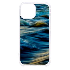 Waves Abstract Iphone 13 Mini Tpu Uv Print Case by uniart180623