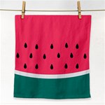 Watermelon Fruit Pattern Face Towel Front