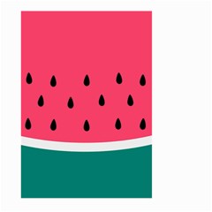 Watermelon Fruit Pattern Large Garden Flag (two Sides) by uniart180623