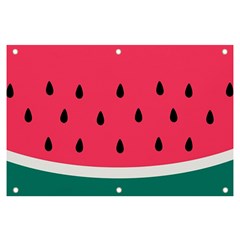 Watermelon Fruit Pattern Banner And Sign 6  X 4  by uniart180623