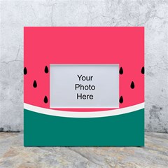 Watermelon Fruit Pattern White Box Photo Frame 4  X 6  by uniart180623