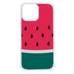 Watermelon Fruit Pattern Iphone 13 Pro Max Tpu Uv Print Case