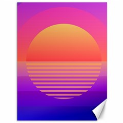 Sunset Summer Time Canvas 36  X 48  by uniart180623