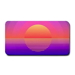 Sunset Summer Time Medium Bar Mat by uniart180623