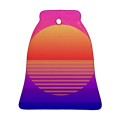 Sunset Summer Time Ornament (bell) by uniart180623