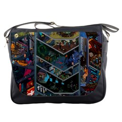 Fictional Character Cartoons Messenger Bag by uniart180623