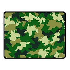 Green Military Background Camouflage Fleece Blanket (small) by uniart180623