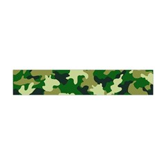 Green Military Background Camouflage Premium Plush Fleece Scarf (mini) by uniart180623