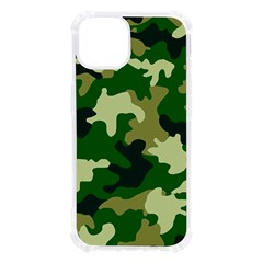 Green Military Background Camouflage Iphone 13 Tpu Uv Print Case by uniart180623