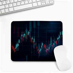 Flag Patterns On Forex Charts Small Mousepad by uniart180623