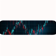 Flag Patterns On Forex Charts Large Bar Mat by uniart180623