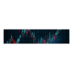 Flag Patterns On Forex Charts Velvet Scrunchie by uniart180623