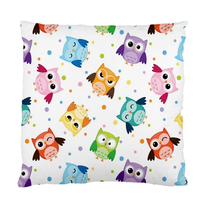 Owl Bird Standard Cushion Case (One Side)