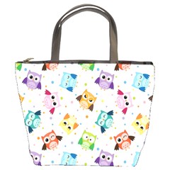 Owl Bird Bucket Bag