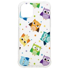 Owl Bird Iphone 12/12 Pro Tpu Uv Print Case by uniart180623