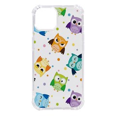 Owl Bird Iphone 14 Tpu Uv Print Case by uniart180623