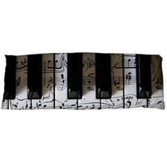 Music Piano Instrument Sheet Body Pillow Case (dakimakura) by uniart180623