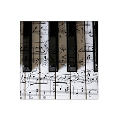 Music Piano Instrument Sheet Satin Bandana Scarf 22  X 22  by uniart180623