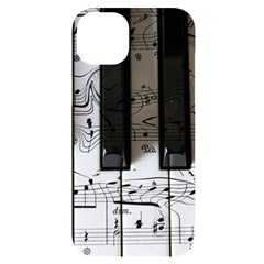 Music Piano Instrument Sheet Iphone 14 Plus Black Uv Print Case