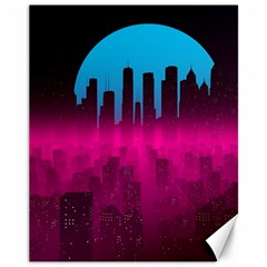 Futuristic Cityscape Canvas 11  X 14  by uniart180623