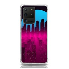 Futuristic Cityscape Samsung Galaxy S20 Ultra 6 9 Inch Tpu Uv Case by uniart180623