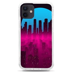 Futuristic Cityscape Iphone 12 Mini Tpu Uv Print Case	 by uniart180623