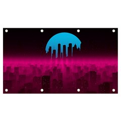 Futuristic Cityscape Banner And Sign 7  X 4  by uniart180623