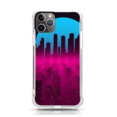 Futuristic Cityscape Iphone 11 Pro 5 8 Inch Tpu Uv Print Case by uniart180623