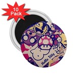 Retro Cartoon Titty Parody 2.25  Magnets (10 pack)  Front