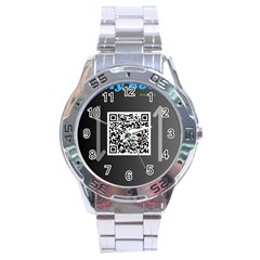 1 Stainless Steel Analogue Watch