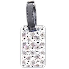 Creepy Spider Luggage Tag (one Side) by uniart180623