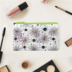 Creepy Spider Cosmetic Bag (xs) by uniart180623