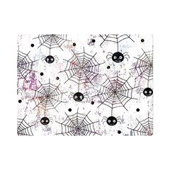 Creepy Spider Premium Plush Fleece Blanket (mini) by uniart180623