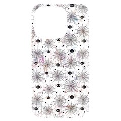 Creepy Spider Iphone 14 Pro Black Uv Print Case by uniart180623