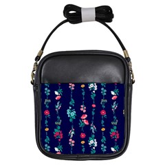 Flowers Pattern Bouquets Colorful Girls Sling Bag by uniart180623