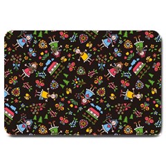 Cartoon Texture Large Doormat by uniart180623