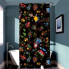 Cartoon Texture Shower Curtain 36  X 72  (stall)  by uniart180623