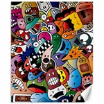 Cartoon Explosion Cartoon Characters Funny Canvas 11  x 14  10.95 x13.48  Canvas - 1